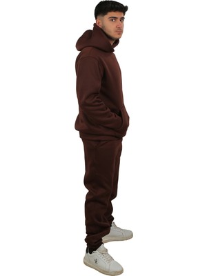 Etta Street Wear Basic Oversize Kapüşonlu Eşofman Takımı