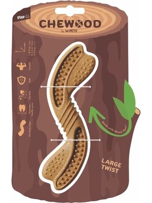 Delixa M-Pets Chewood Twist Köpek Oyuncağı