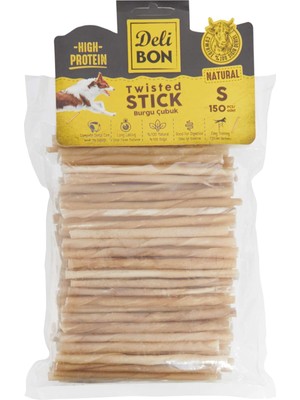 Delixa Gerçek Deriden Ince Burgu Çubuk, THINX150PCS., Natural