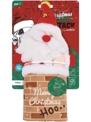 Delixa M-Pets Christmas Xmas Snack Attack Köpek Oyuncağı