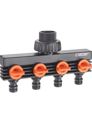 Delixa 8581 3/4 Inç Dörtlü Musluk Adaptörü