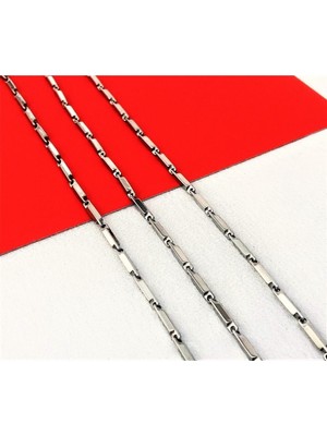 Normadia Şık 316L Cerrahi Çelik 55 cm Uzun Kolye, Zarif Takı Seçeneği