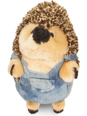 Delixa Petmate Farmer Peluş Köpek Oyuncağı - Yumuşak Kirpi Köpek Oyuncağı, Dayanıklı, Fırlatma ve Kovalama