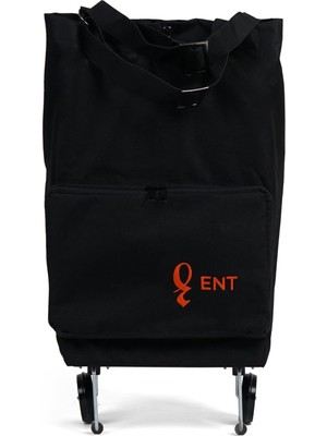 Delixa Ent Canta Çiğdem Model Su Geçirmez, Ağır Yüklerde Yardımcı, 2 Tekerli ve Katlanabilir Alışveriş ve S