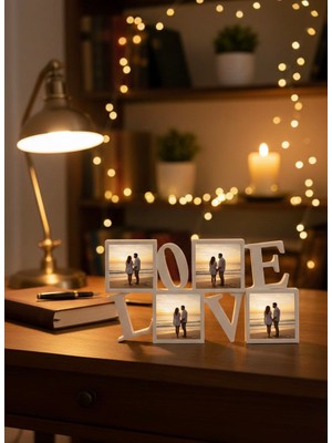 Onaran Grup Sevgililer Günü Love 4'lü Fotoğraf Çerçevesi