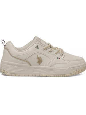 U.s. Polo Assn. Zelda 6fx Bej Kadın Sneaker