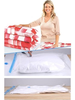 Delixa Mobee Vakumlu Saklama 55X90 Hurç Set Yastık ve Yorgan Hurcu