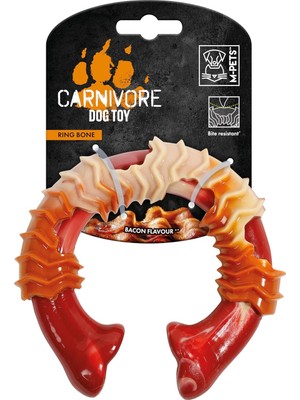 Delixa M-Pets Carnıvore Dog Toy Rıng Bone Pastırma Aromalı