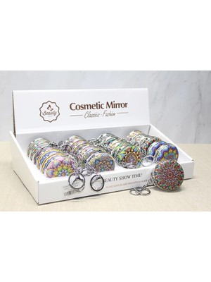 Alem Taşlı El Aynası Anahtarlık ALK3771