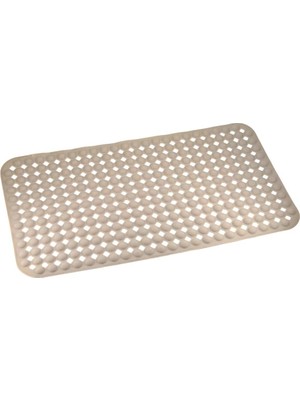 Delixa Efe Mark Premium Serisi Banyo - Küvet Içi Kaydırmaz Vantuzlu Yuvarlak Desenli Diktördgen Paspas 66,5