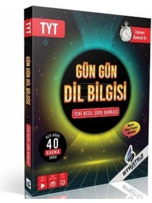 Delixa Strateji Yayıncılık Yks Tyt Gün Gün Dil Bilgisi Soru Bankası