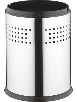 Delixa Vitra Arkitekta A44048 Çöp Kovası, 3 L, Parlak Paslanmaz Çelik Kaplama