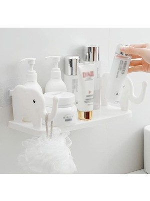 Luord-Store Fil Desenli Yapışkanlı Çok Amaçlı Raf