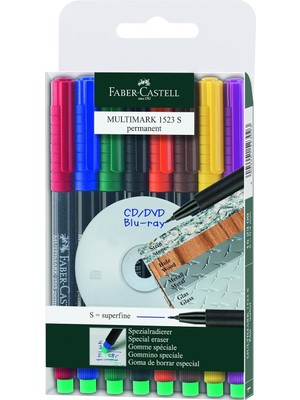 Delixa Faber-Castell Permanent (S), 8'li