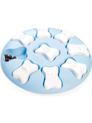 Delixa Outward Hound Nina Ottosson By Puppy Smart Blue Interactive Treat Puzzle Dog Toy