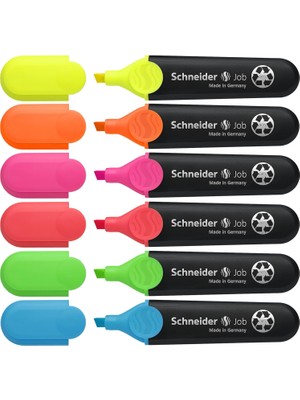 Delixa Schneider Alıcının Kalemlerine Işinizde, Yeniden Doldurulabilir 6er Etui