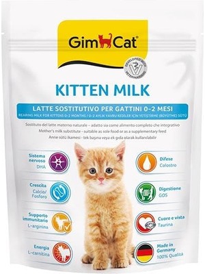 Delixa Gimcat Kitten Milk- Yavru Kedi Süt Tozu 200 gr
