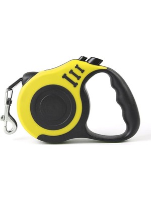 Delixa Aputue Geri Çekilebilir Köpek Tasması, 5m Köpek Tasması 360° Dolaşmayan, Kaymaz Tutacaklı, Tek Elle