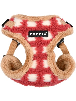 Delixa Puppia Stefan Comfort Köpek Koşum Takımı Adım Sıcak Kış Yuvarlanan Waffle Desenli Ayarlanabilir Boyu