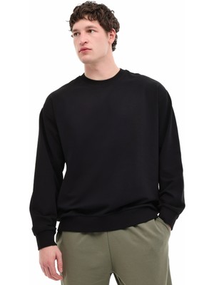 Kinetix MB 16SN90 6fx Siyah Erkek Sweatshirt