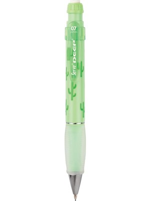 Delixa Serve Deep Mekanik Kurşun Klm 07 Mm, Elma Yeşili, Kaktus Deseni