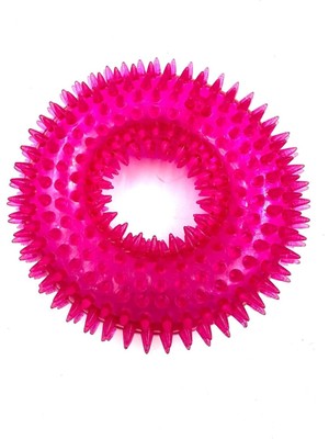 Delixa Tırtıklı Sesli Diş Kaşıyıcı Köpek Oyuncağı M