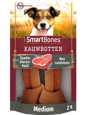 Delixa Smartbones Sığır Etli Medium Düğüm Kemik 2'li 158GR