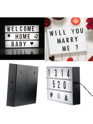 Luord-Store A4 Boyutunda LED Işıklı Yazı Panosu Lightbox