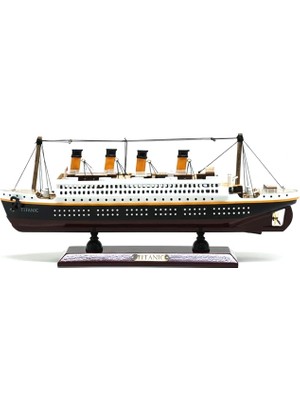 Alem Özel Tasarım Ahşap Işıklı Titanik Gemi ALK4613