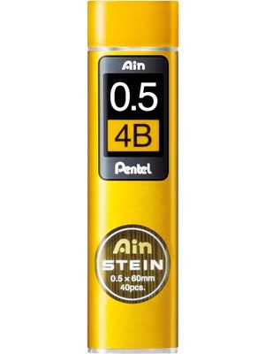 Delixa Pentel Mekanik Kurşun Kalem Ucu, 40 Adet, 0.5 Mm, 4b