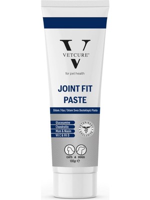 Delixa Vetcure Joint Fit Kedi ve Köpek Eklem ve Kas Destekleyici Paste 100 gr