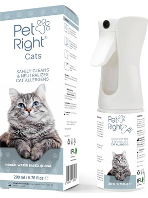 Delixa Pet Right 200 ml Kedi Alerjinini Nötralize Eden Sprey