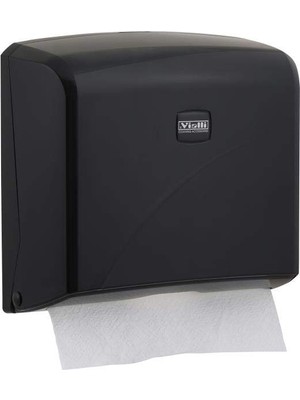 Braventa Collection K2B Z Katlı Kağıt Havlu Dispenseri Siyah