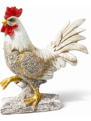 Alem Özel Tasarım Polyester Horoz Figürü AALK4362