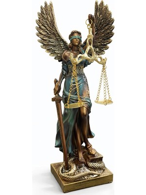 Alem Polyester Kanatlı Adalet Biblosu ALK4418