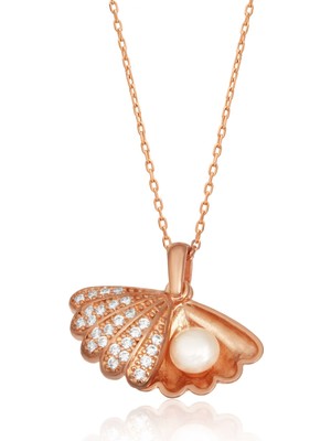 Normadia Inci Detaylı 925 Ayar Gümüş Kolye, Zarif ve Şık Takı Seçeneği