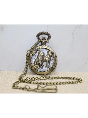 Alem Kurt Tasarımı Köstekli Saat ALK3877