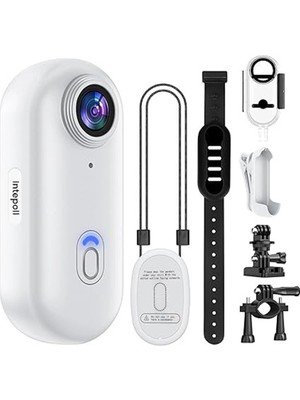 Alem Mini Wıfı Aksiyon Kamerası 1080P Taşınabilir Vücut Kamerası Giyilebilir Video Kaydedici Ipx7 Su Geçirmez