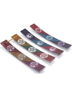 Alem Obsidian Taşı Kayık Tütsülük KSK2220