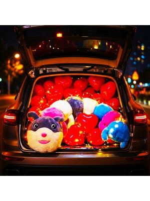 Sevsenka 14 Şubat Sevgililer Günü Hediyesi Sonsuz Kucaklaşma: Aşk Tırtılı (Büyük  Boy)