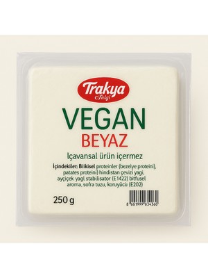 Trakya Çiftliği Vegan Beyaz Peynirimsi 250G