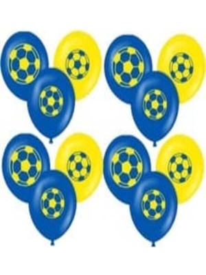 Genel Tedarik Taraftar Sarı Kırmızı,sarı Mavi Balon 10LU