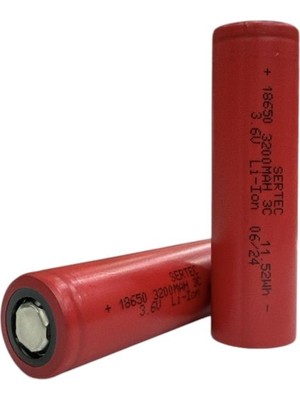 Die Grup 18650 3.7V 3200 Mah 3c Li-Ion Şarjlı Pil DIERSTP-32456