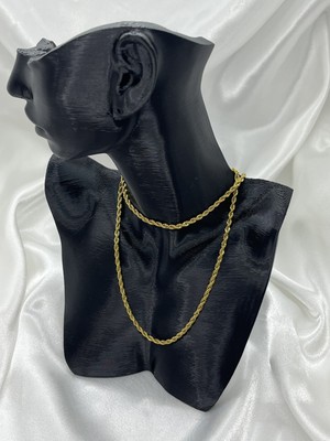 Normadia Şık Düz Zincir Kolye, Hafif ve Rahat Takım Parçası