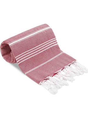 Mira Home Summer Wind Soft %100 Pamuk Peştemal 100X180 cm Bordo