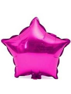 Pembe Yıldız Folyo Balon 18INÇ