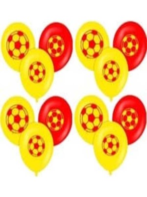 Taraftar Sarı Kırmızı,sarı Mavi Balon 10LU