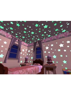 Die Grup Fosforlu Yapışkan Duvar Süsleri DIERSTP-32456