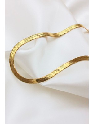 Normadia Şık Çelik Zincir Kolye, Modern ve Dayanıklı Takı Tasarımı