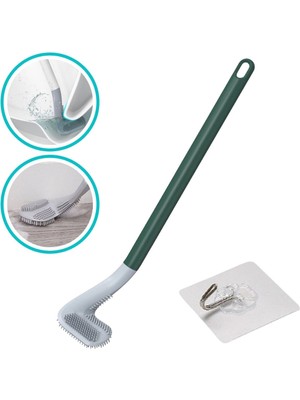 Die Grup Golf  Sopası Tasarımlı Silikon Wc Klozet Temizleme Fırçası DIERSTP-32456